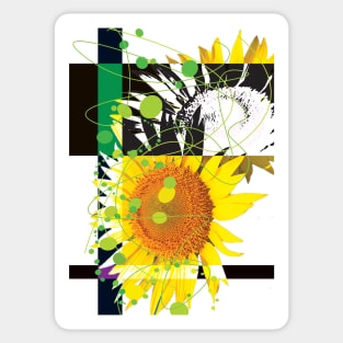 Sunflowers Sticker